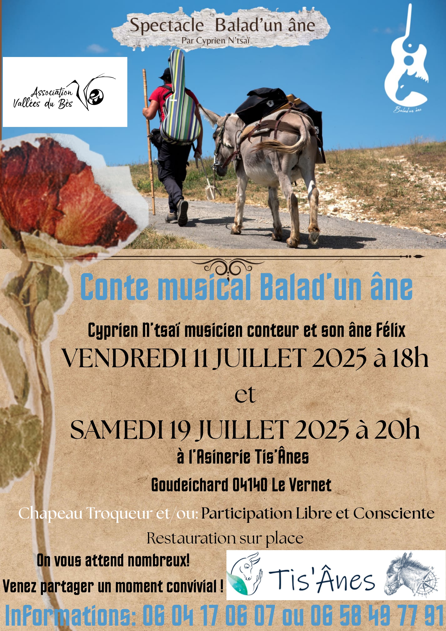 Conte musical Balad'un ne par Cyprien N'tsai