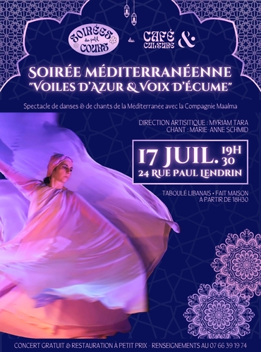 Les Soires du Petit Cours 2025 - Soire Mditerranenne