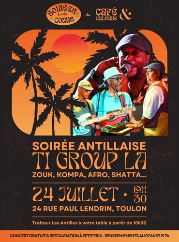 Les Soires du Petit Cours 2025 - Soire antillaise
