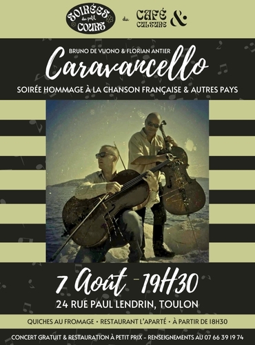 Les Soires du Petit Cours 2025 - Soire chanson franaise et autres pays