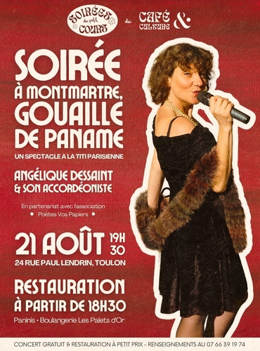 Les Soires du Petit Cours 2025 - Soire Hommage  Edith Piaf