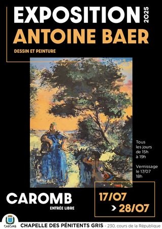 Exposition Antoine Baer : dessin et peinture