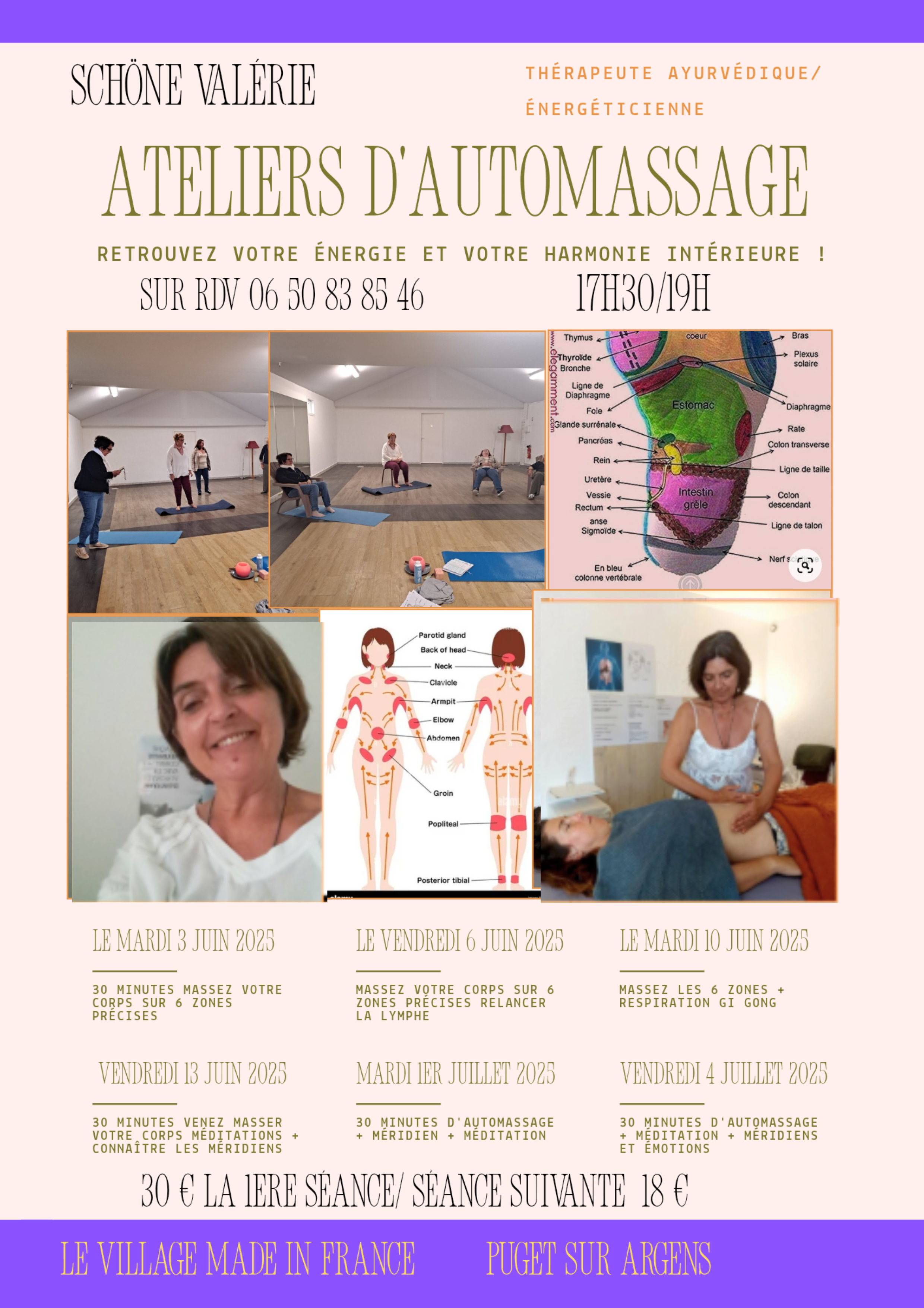 Ateliers bien-tre d'automassage