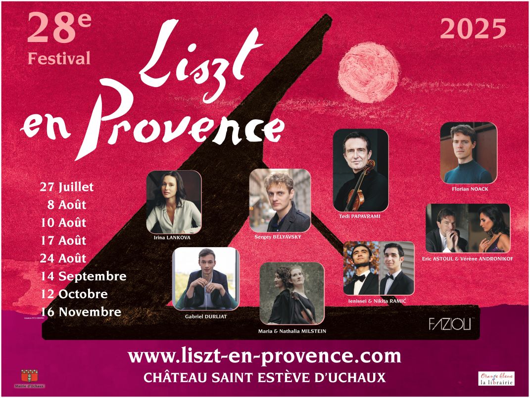 Festival Liszt en Provence au Chteau Saint-Estve