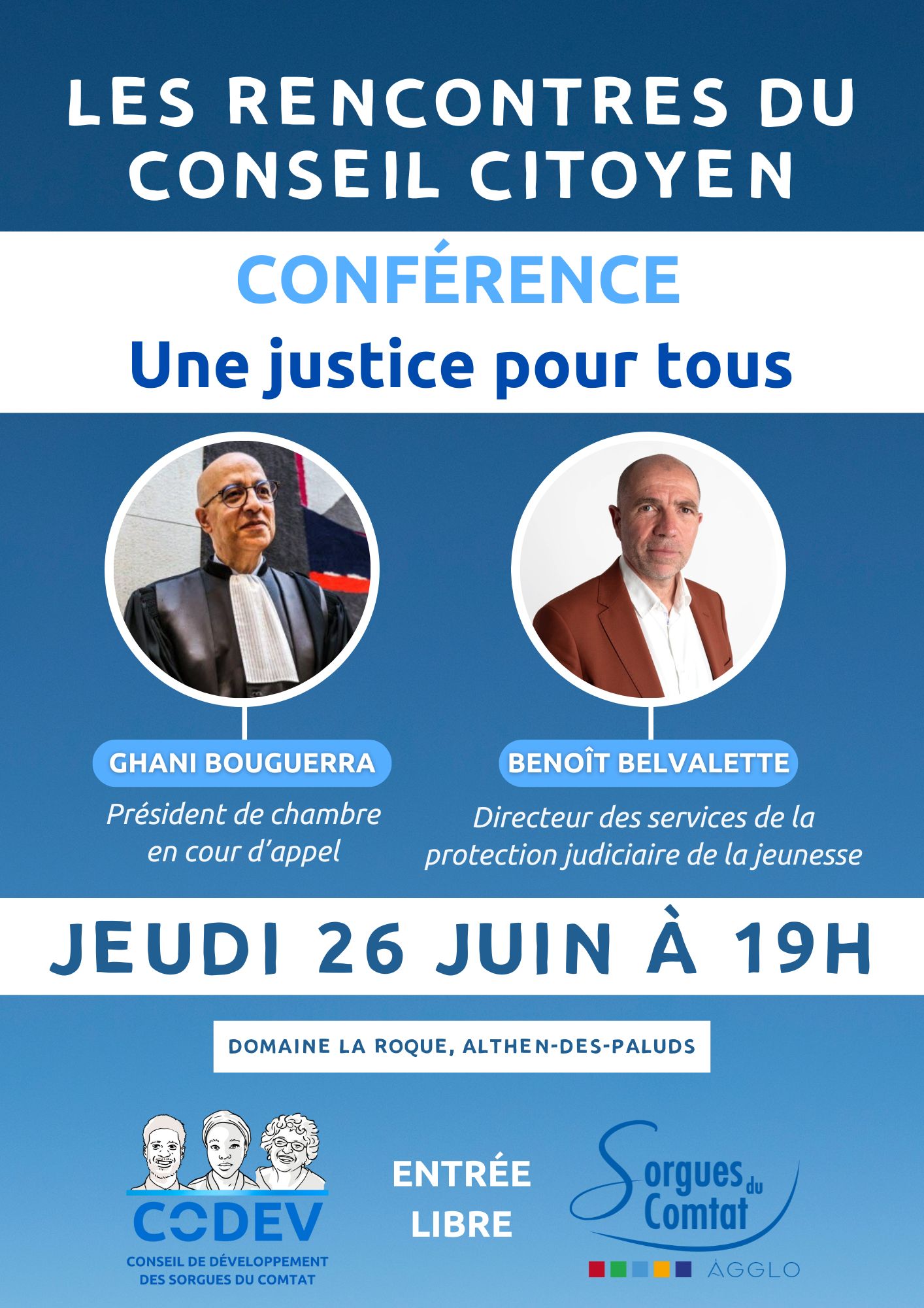 Confrence : Une justice pour tous