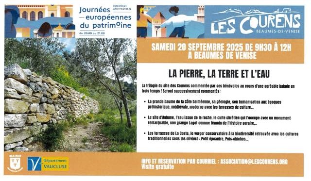JEP 2025 : La pierre, la terre et l'eau