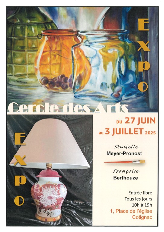 Exposition : Danielle Meyer-Pronost et Franoise Berthouze - peintures