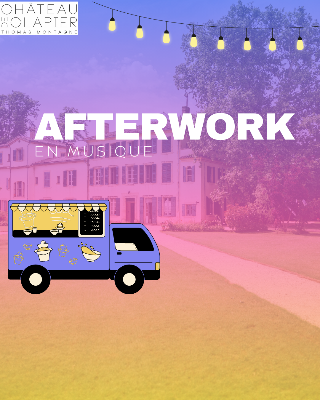 Afterwork en musique au Chteau de Clapier