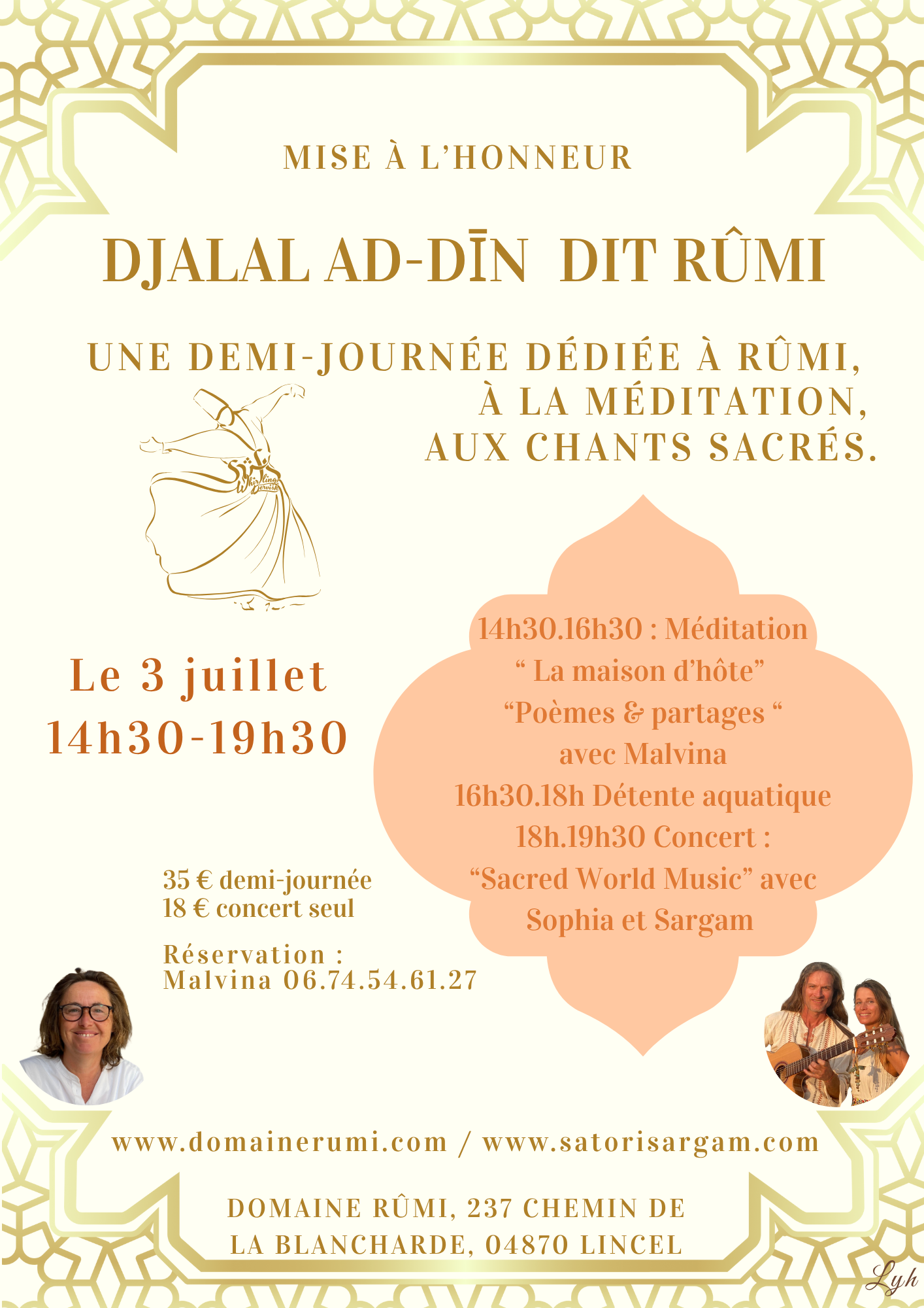 Journe ddie  la mditation et aux chants sacrs, au domaine Rmi