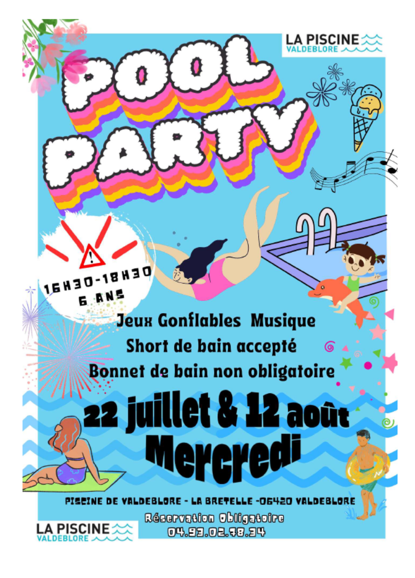 Pool Party - Piscine de Valdeblore