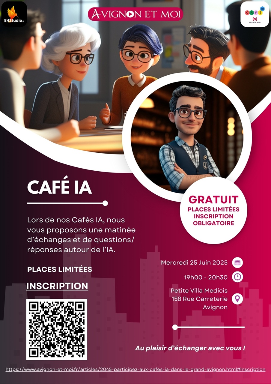 Caf IA  Rencontre et changes autour de lintelligence artificielle