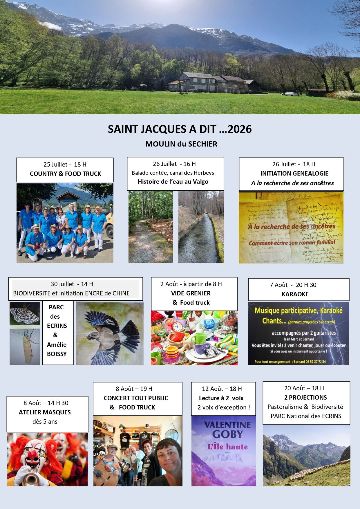 St Jacques � dit... Lecture texte � 2 voix