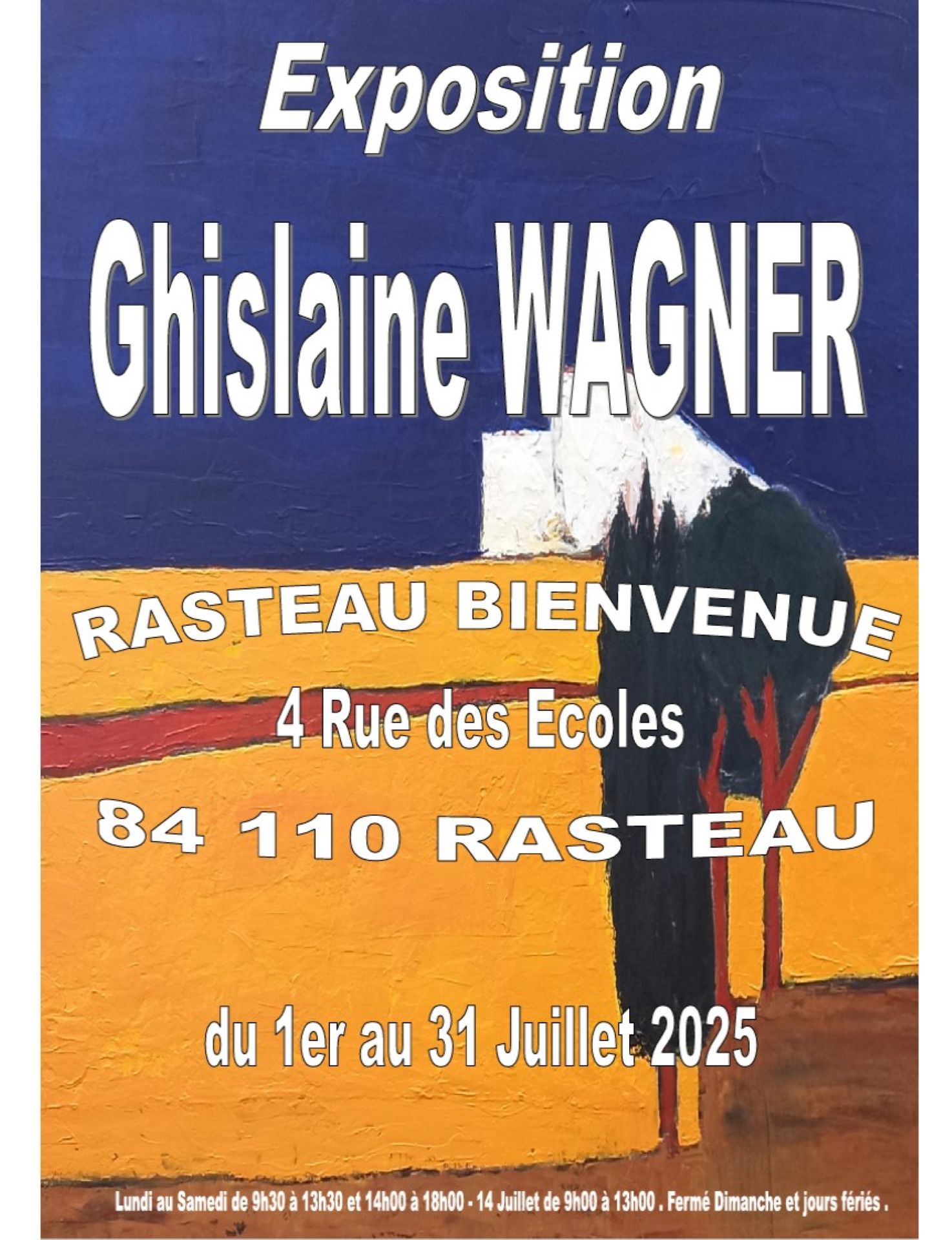 Exposition de Peinture Ghislaine Wagner