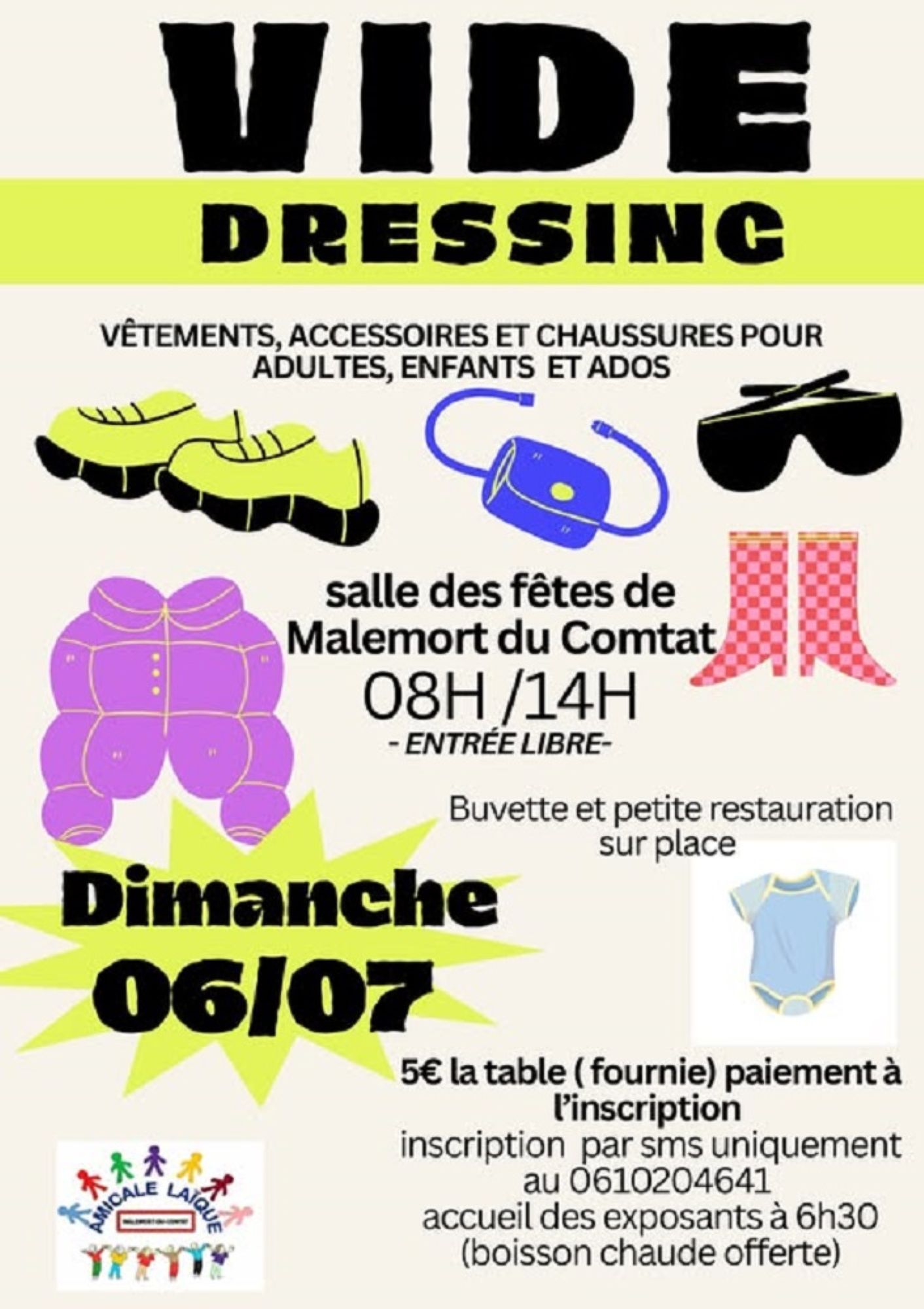 Vide-dressing