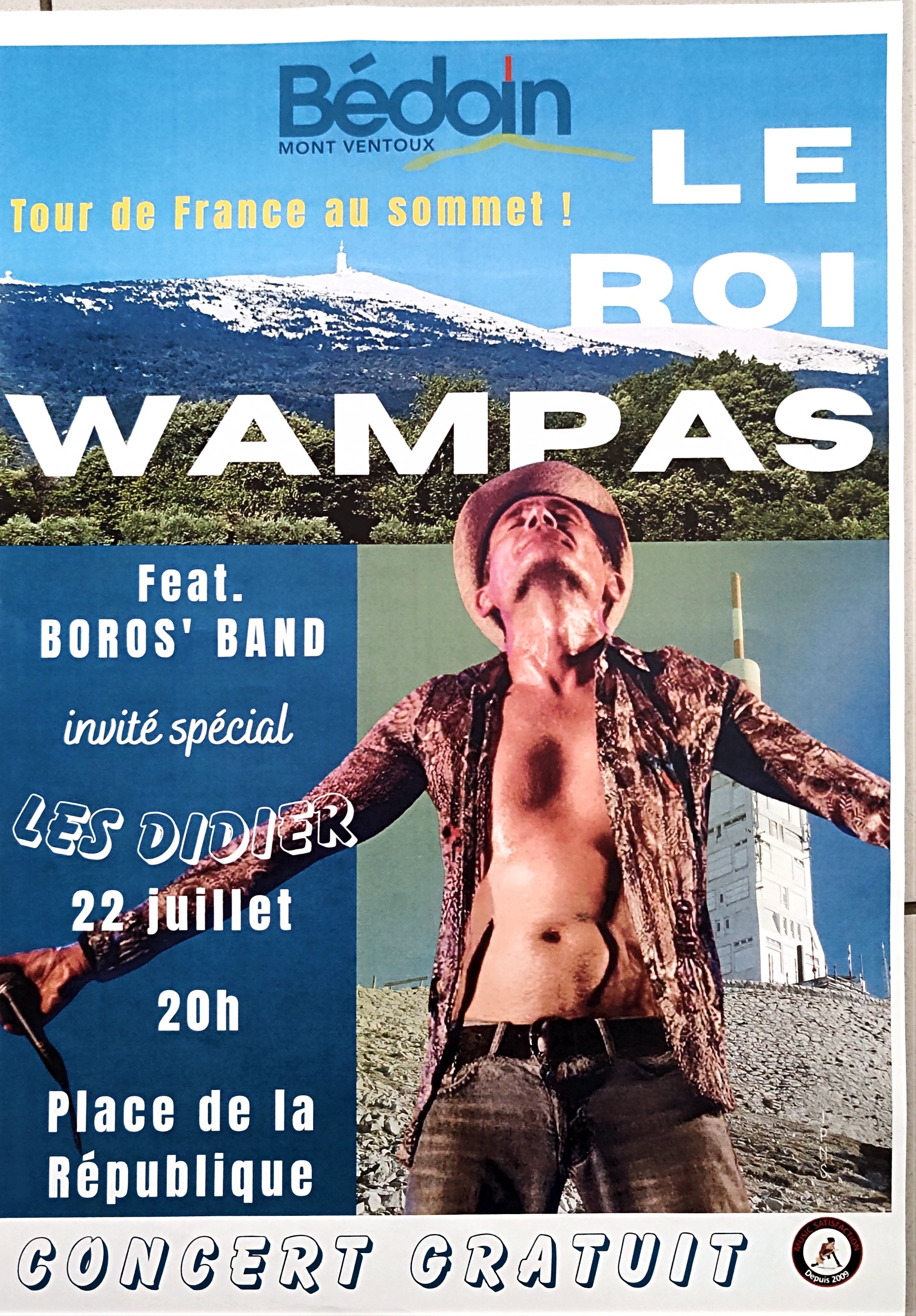 Concert Les Didiers et les Wampas