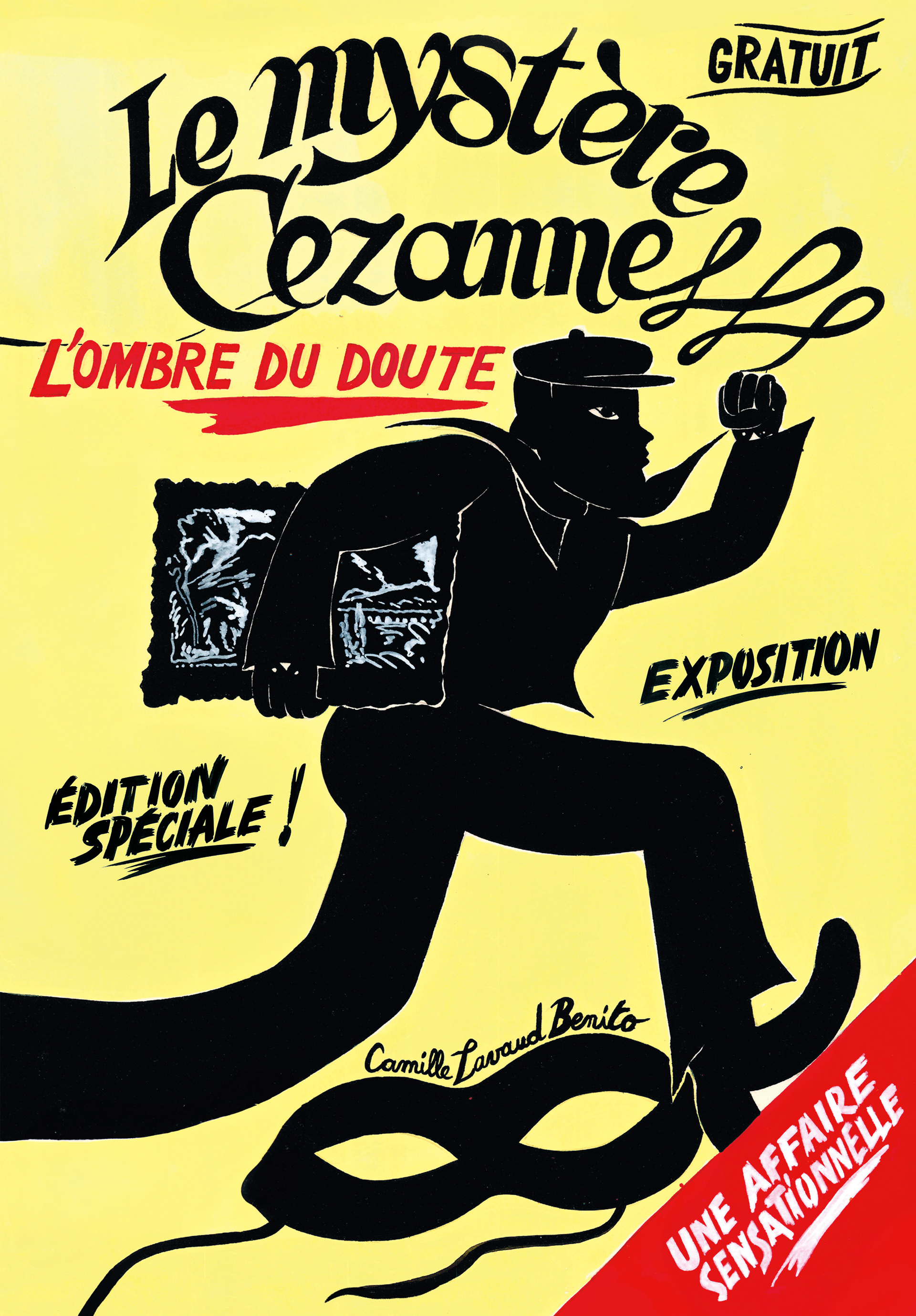 Le Mystre Cezanne en BD