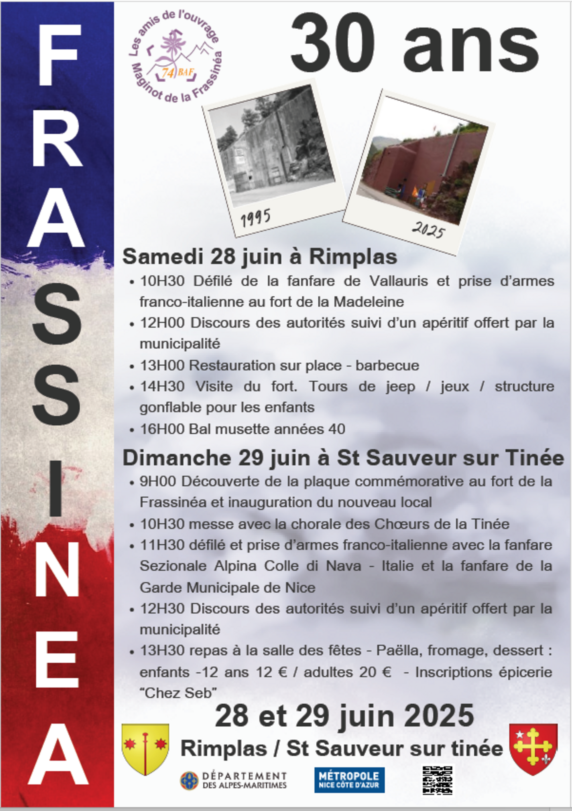 30 ans de l'Ouvrage Maginot de la Frassina
