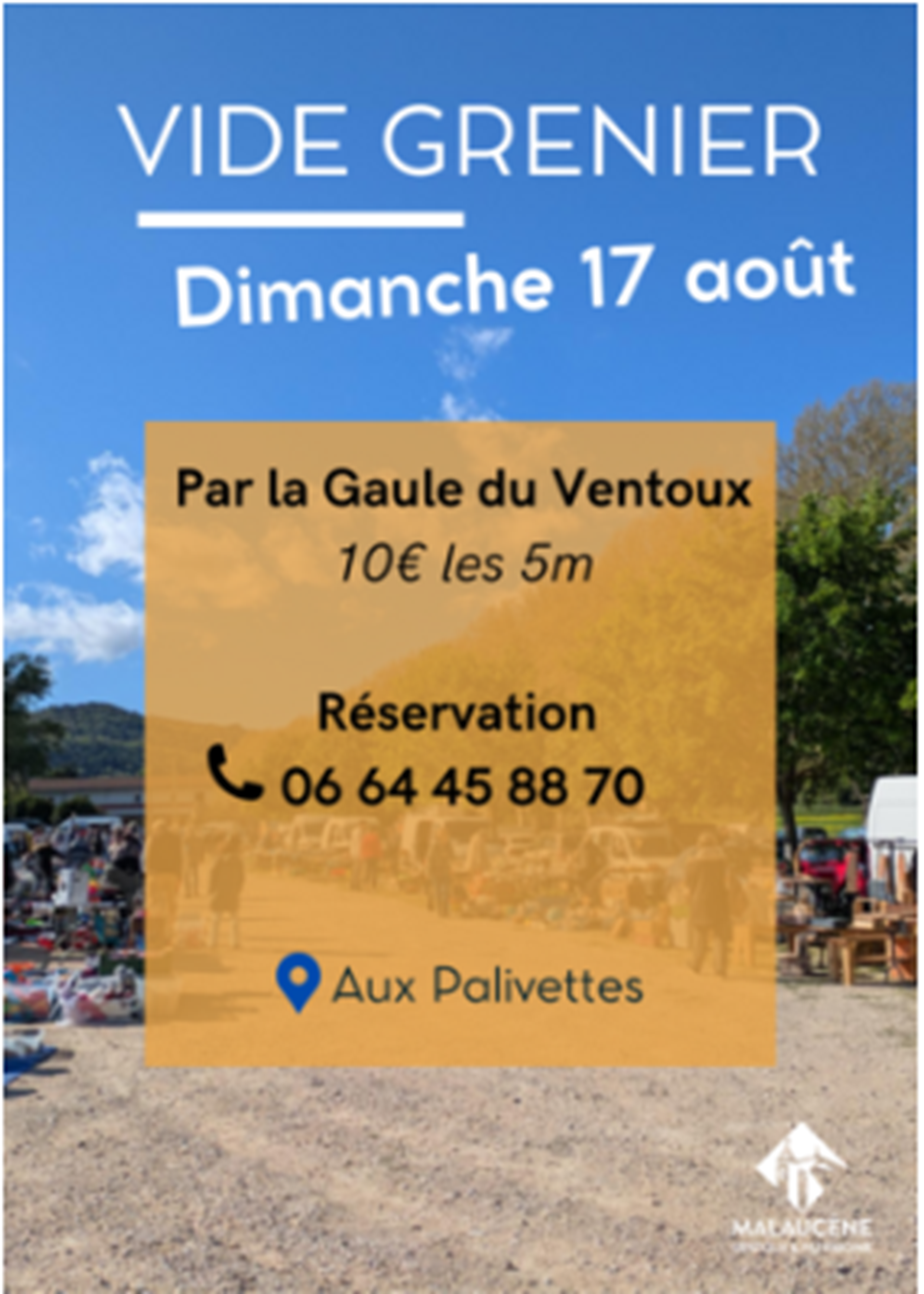 Vide grenier par La Gaule du Ventoux