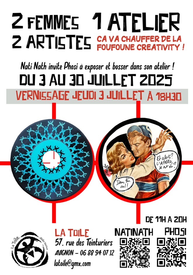 2 femmes 2 artistes 1 atelier