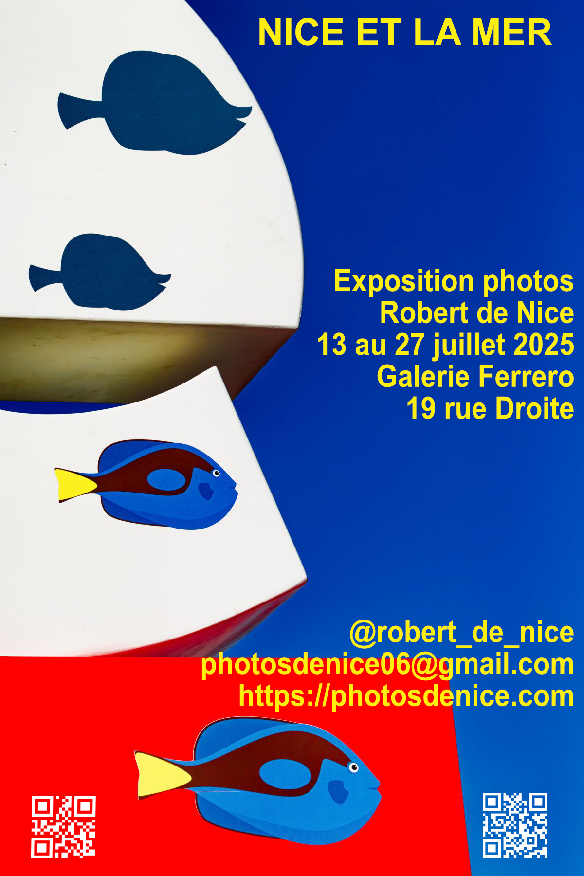 Nice et la mer - Exposition Robert de Nice