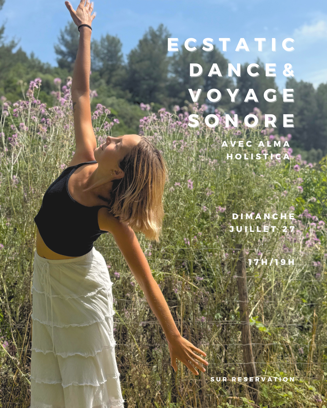 Ecstatic Dance & Voyage Sonore avec Alma Holistica