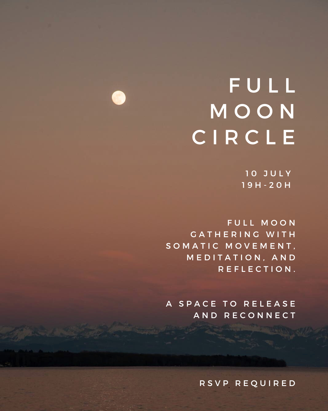Full Moon Circle - Release & Illumination