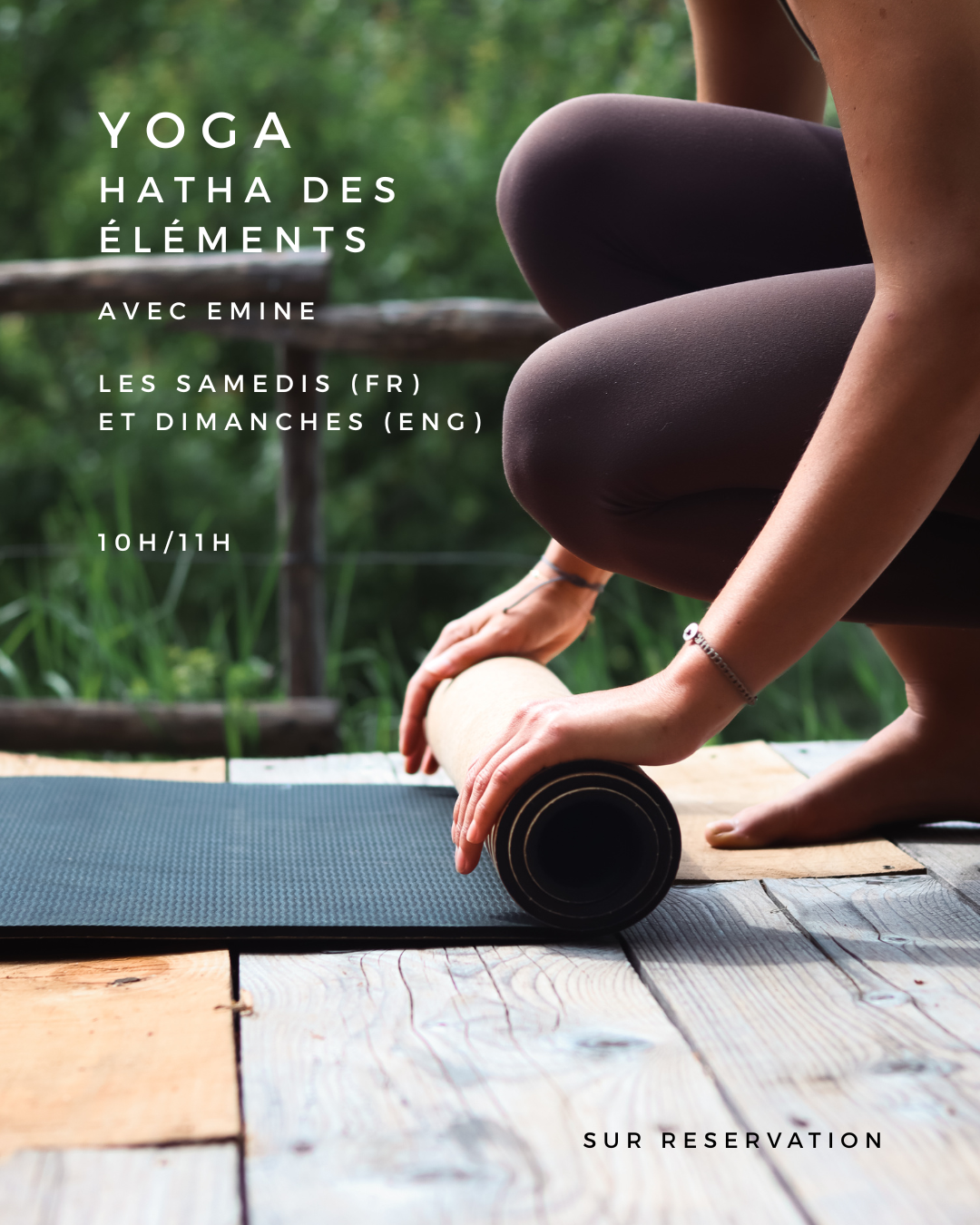 Yoga Hatha des lments avec Emine