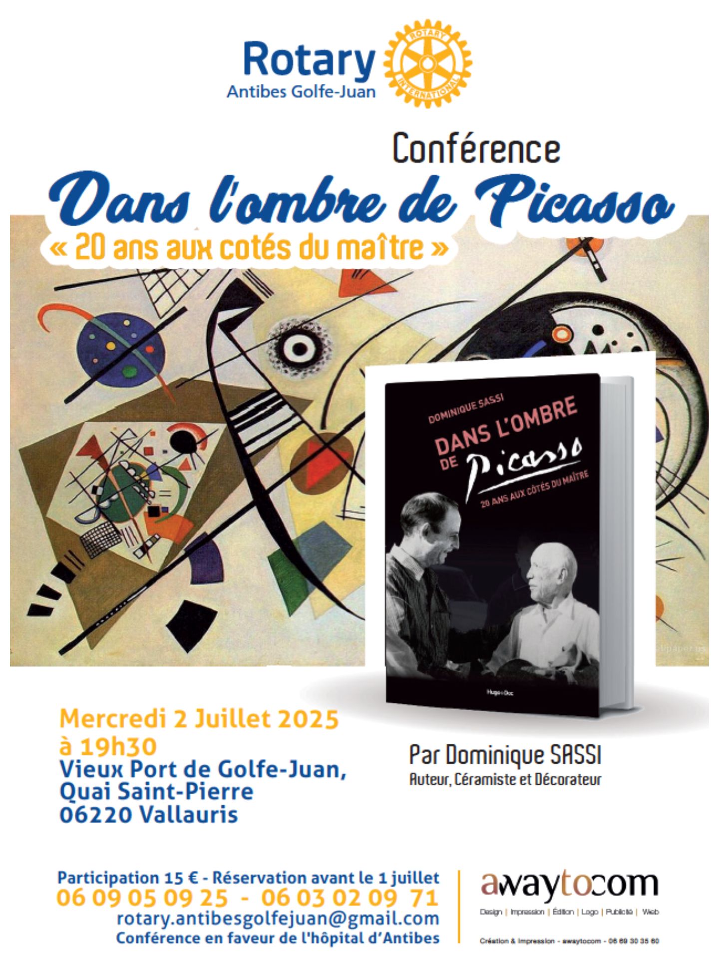 Confrence spciale Picasso