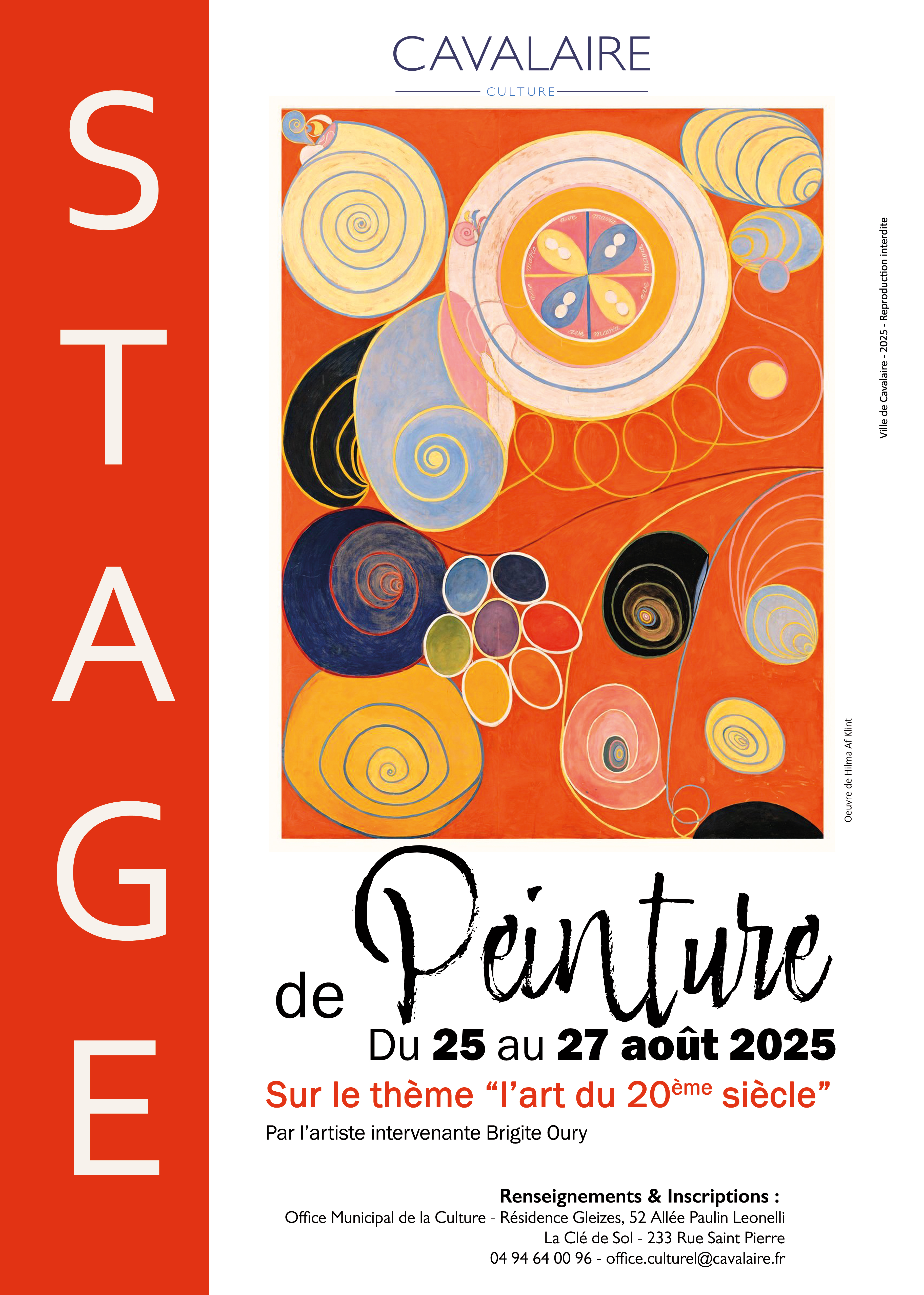 Stage de peinture adultes et enfants