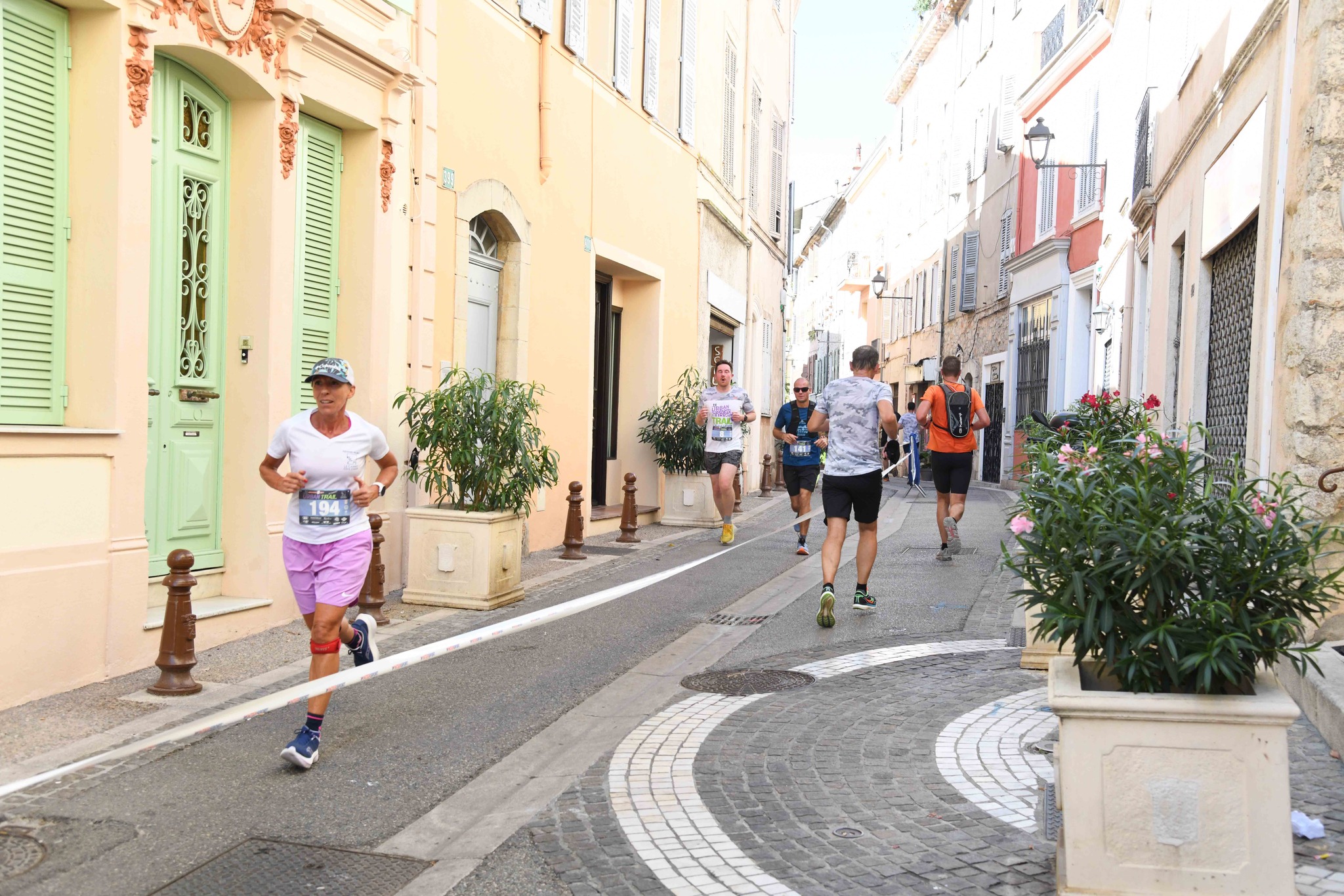 Reconnaissance du parcours de l'urban Trail