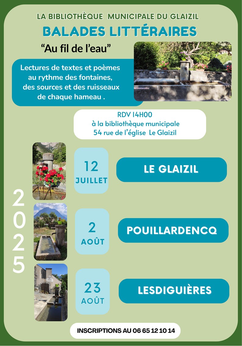 Balades littraire - Au fil de l'eau