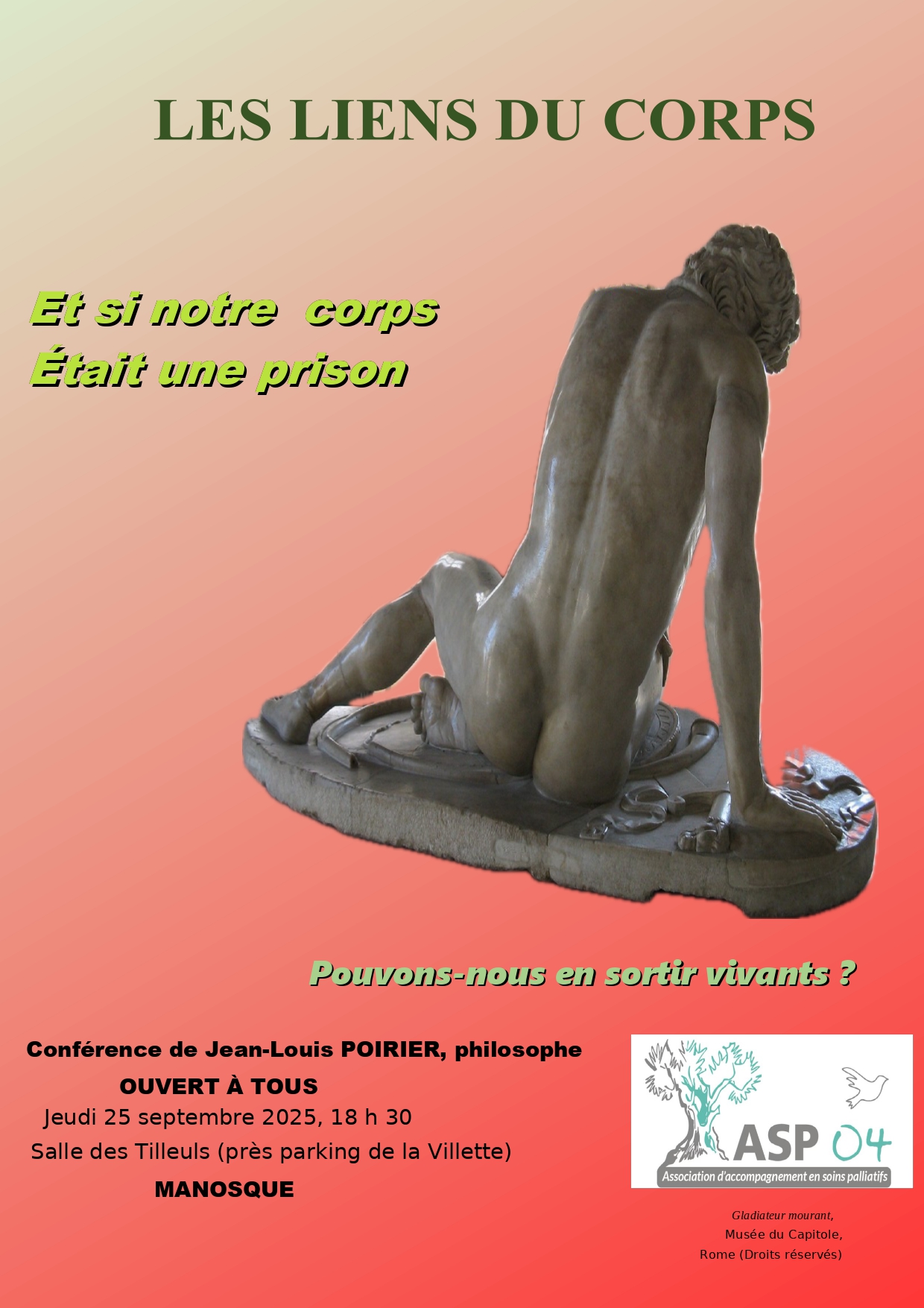 Les liens du corps .. Et si notre corps tait une prison?