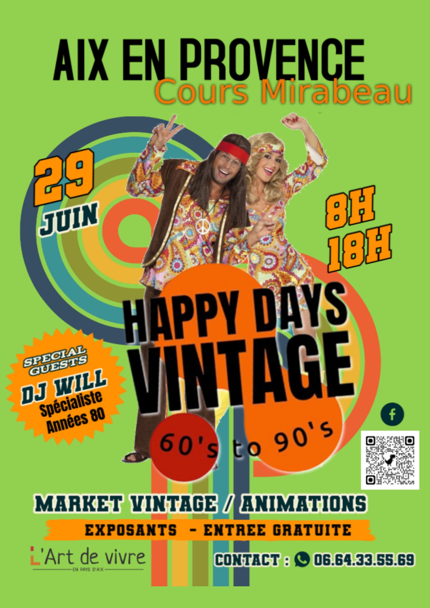Happy Days Vintage 60's to 90's - Cours Mirabeau