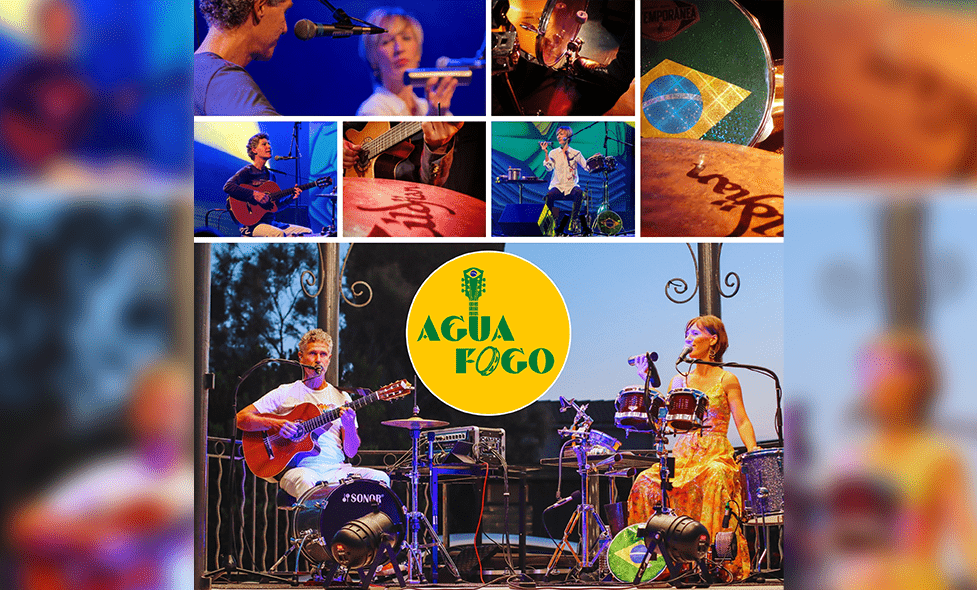 AGUA FOGO, duo musique brsilienne - La Roquette sur Var
