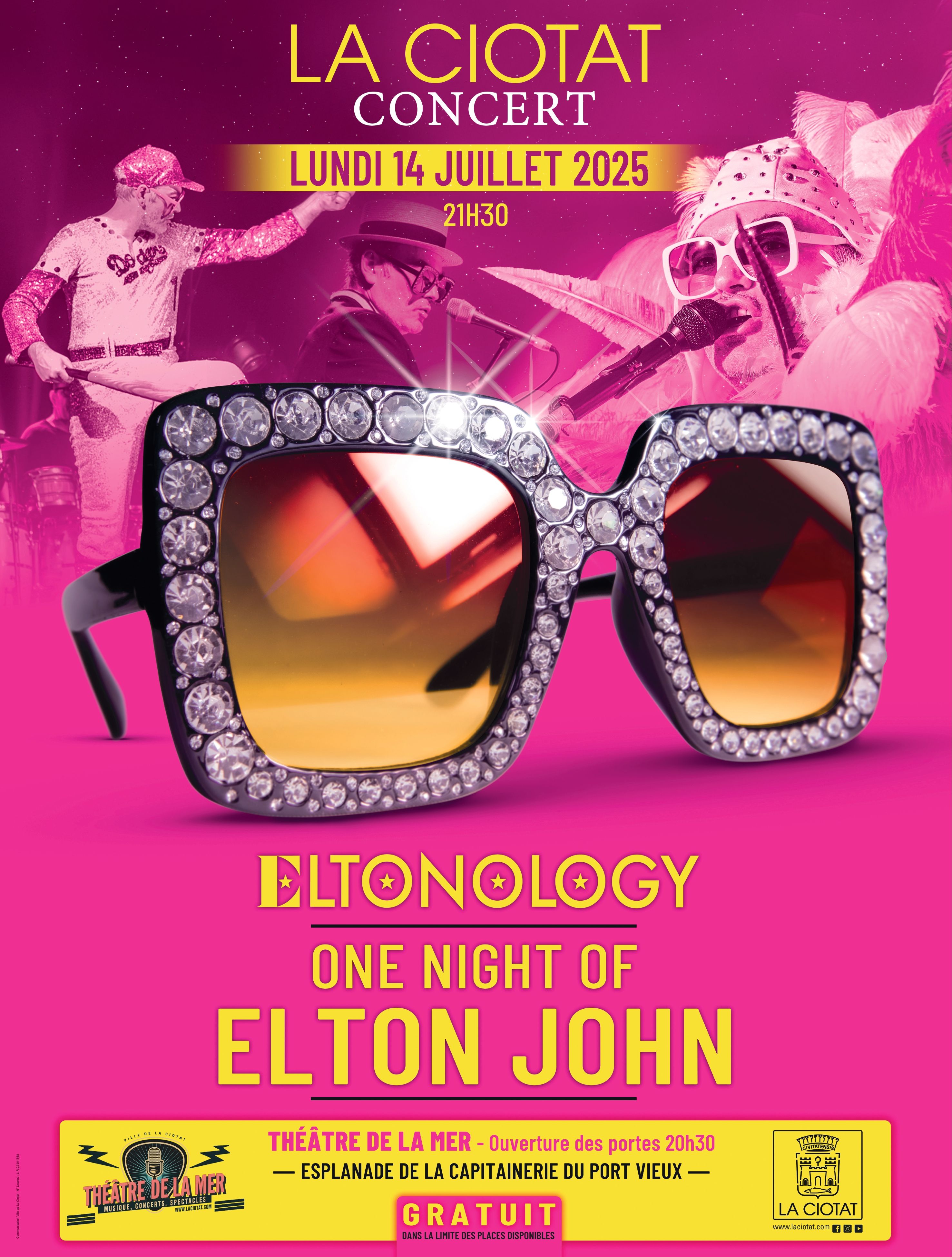 Concert One Night of Elton John par Etnology