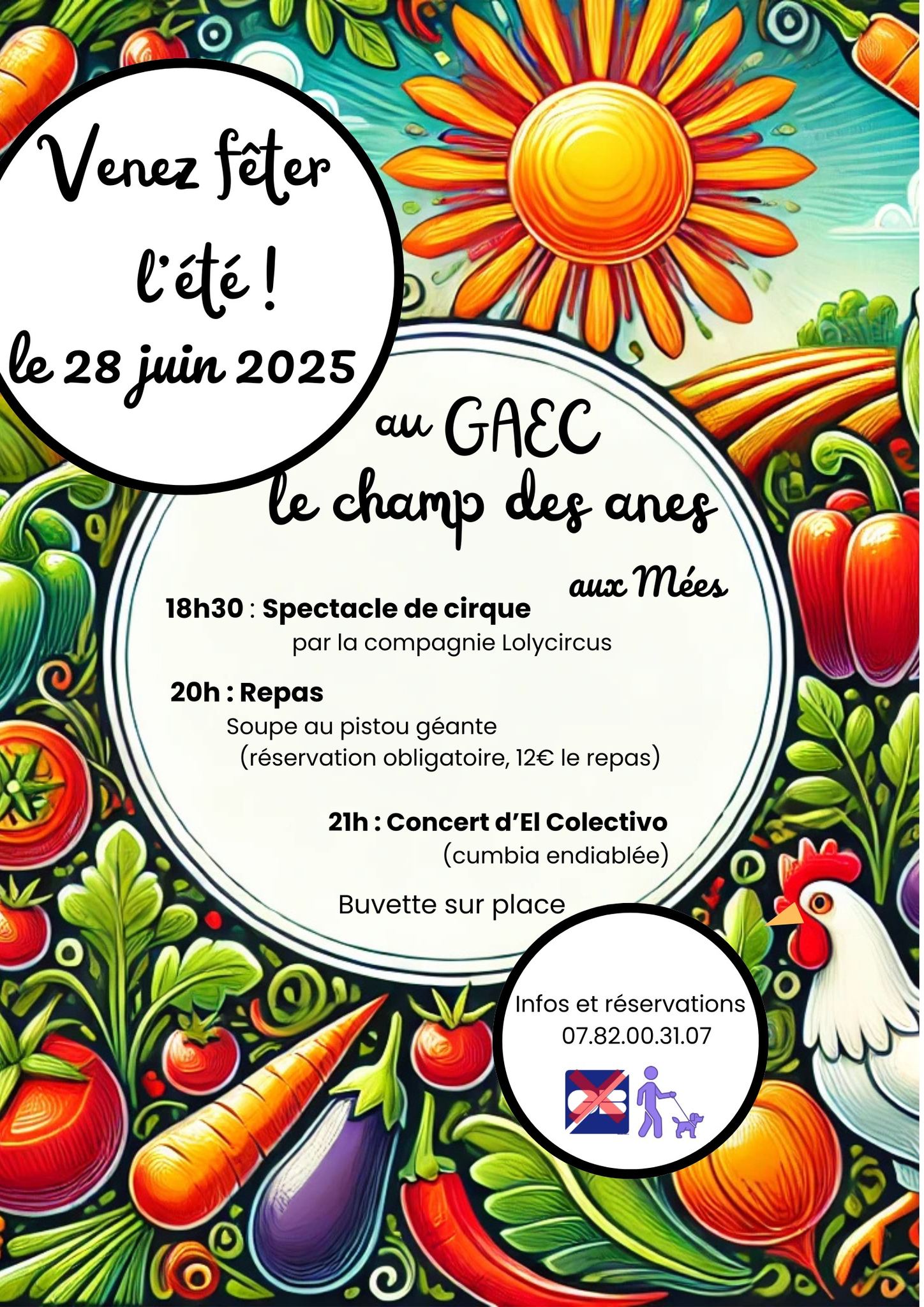 Fte de l't : Gaec le champ des nes