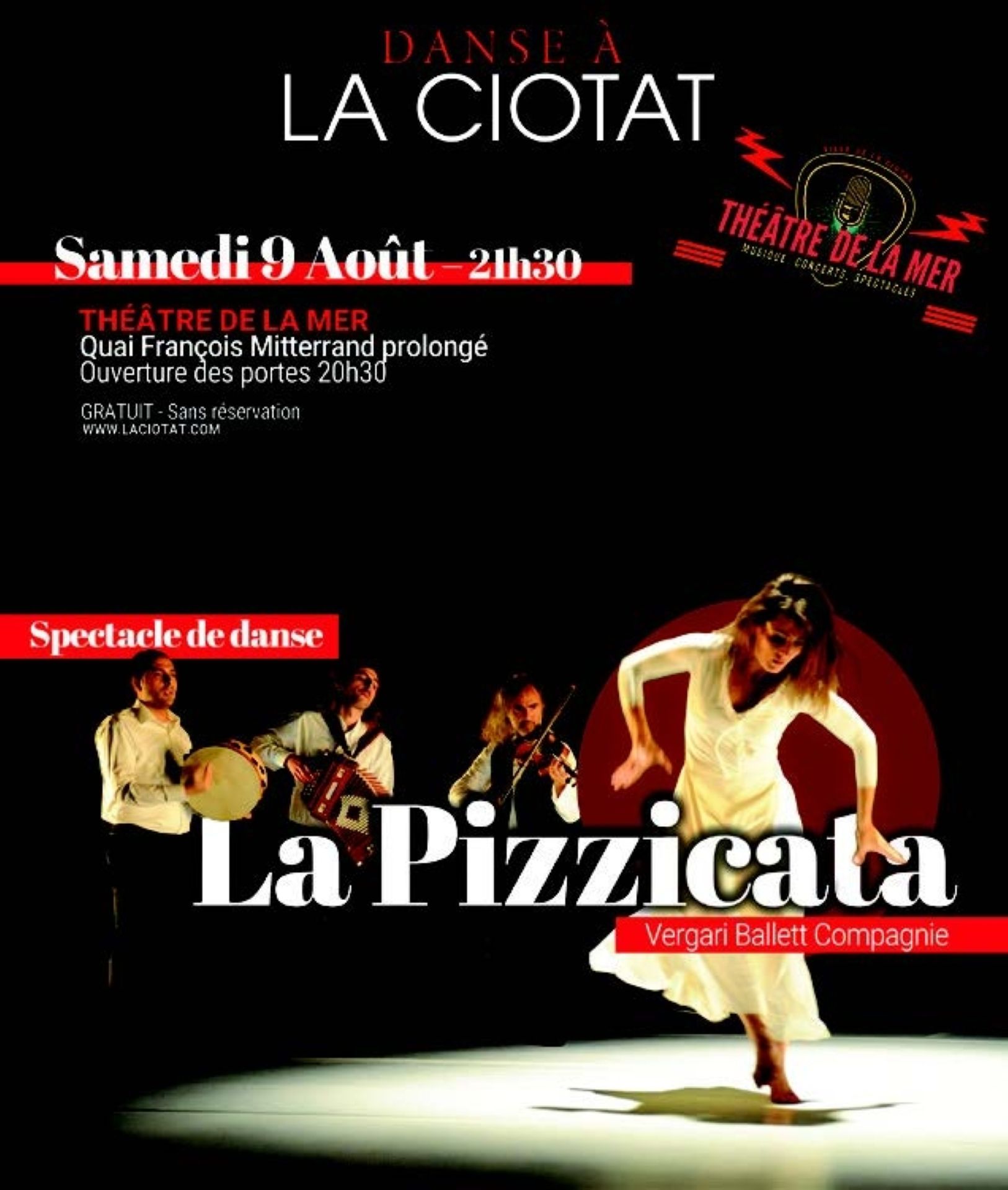 Spectacle de danse La Pizzicata