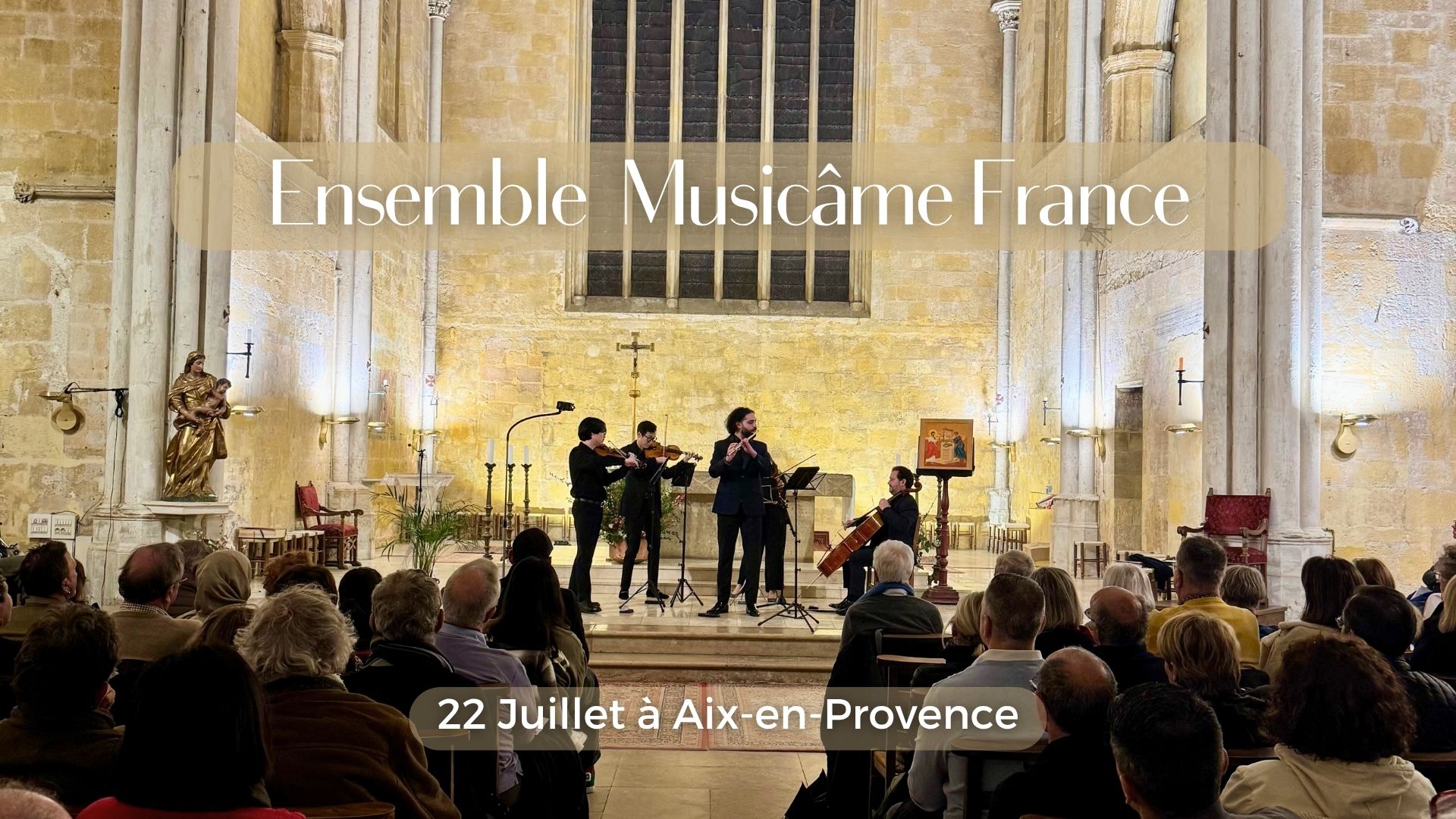 Concert dt  Aix-en-Provence : Vivaldi, Queen, Mozart, Tchakovsky, Brahms, Verdi, Armstrong, Piazzolla