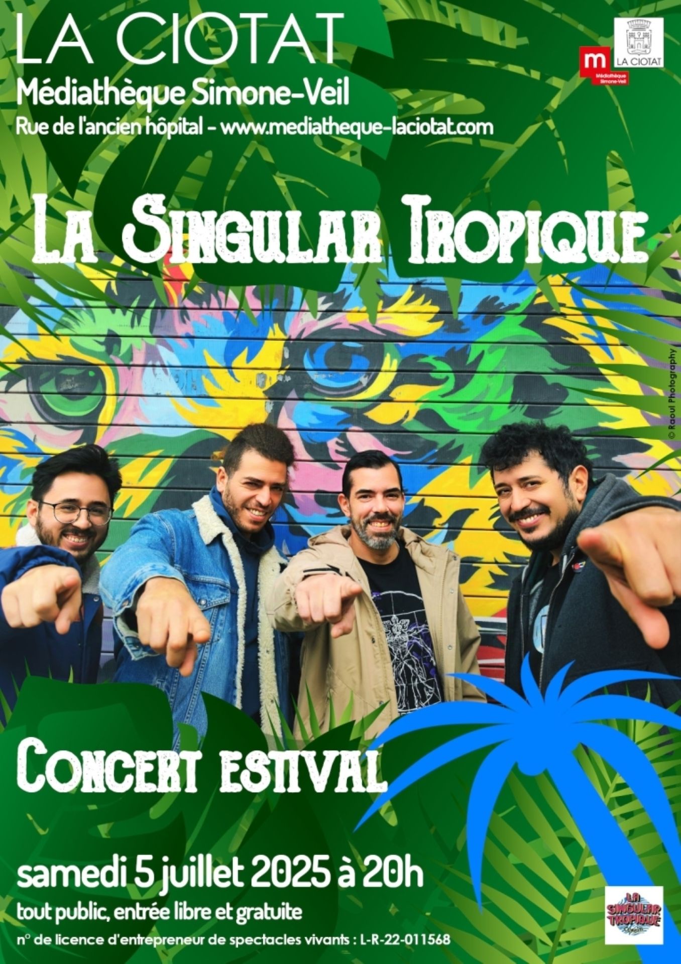 Concert estival La Singular Tropique