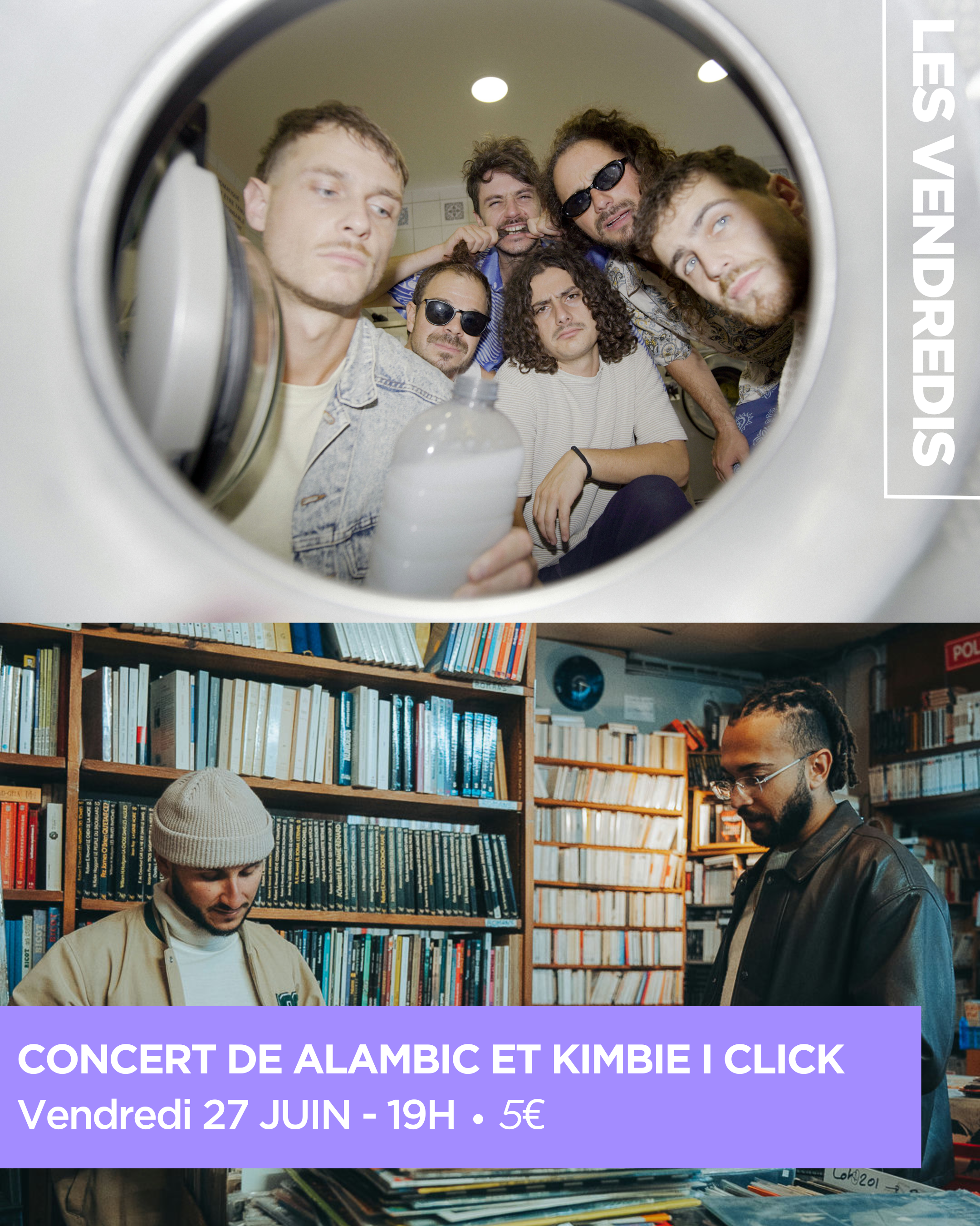 Concert de Alambic et Kimbie I Click