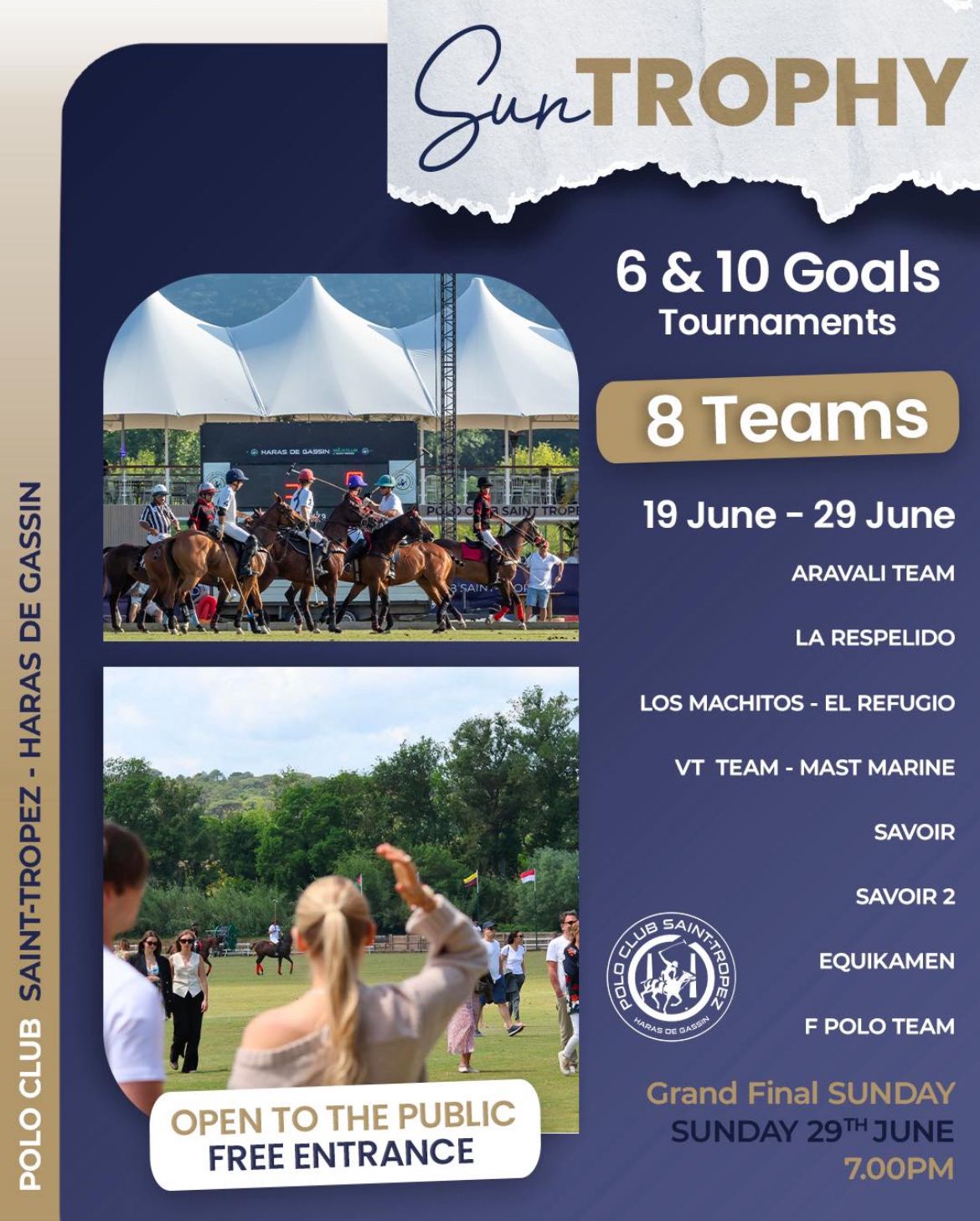Sun Trophy - tournoi de polo au Haras de Gassin