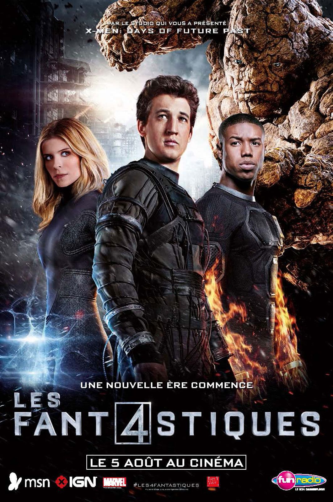 Cinema de plein air : Les 4 fantastiques, premiers pas