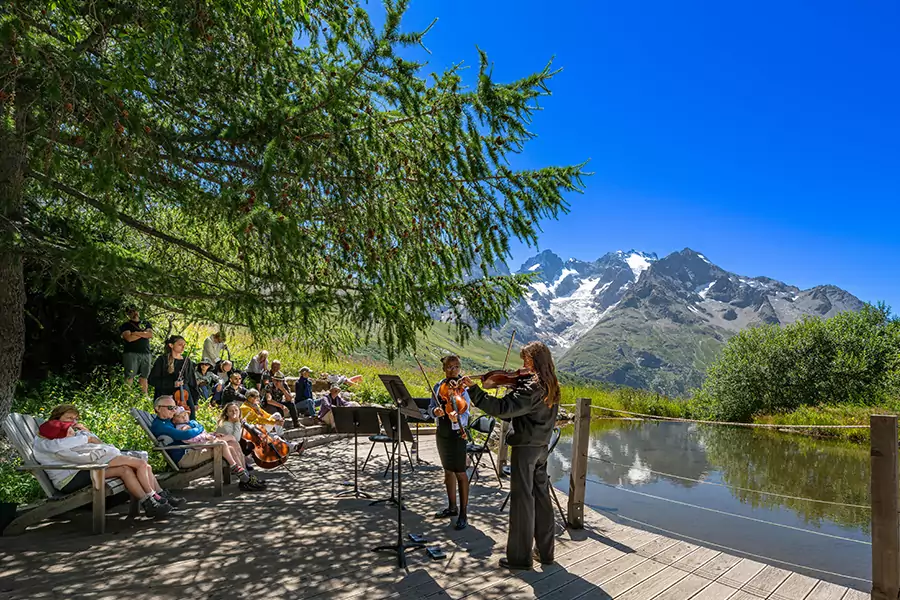 Aubade au Jardin du Lautaret - 1 - Festival Messiaen
