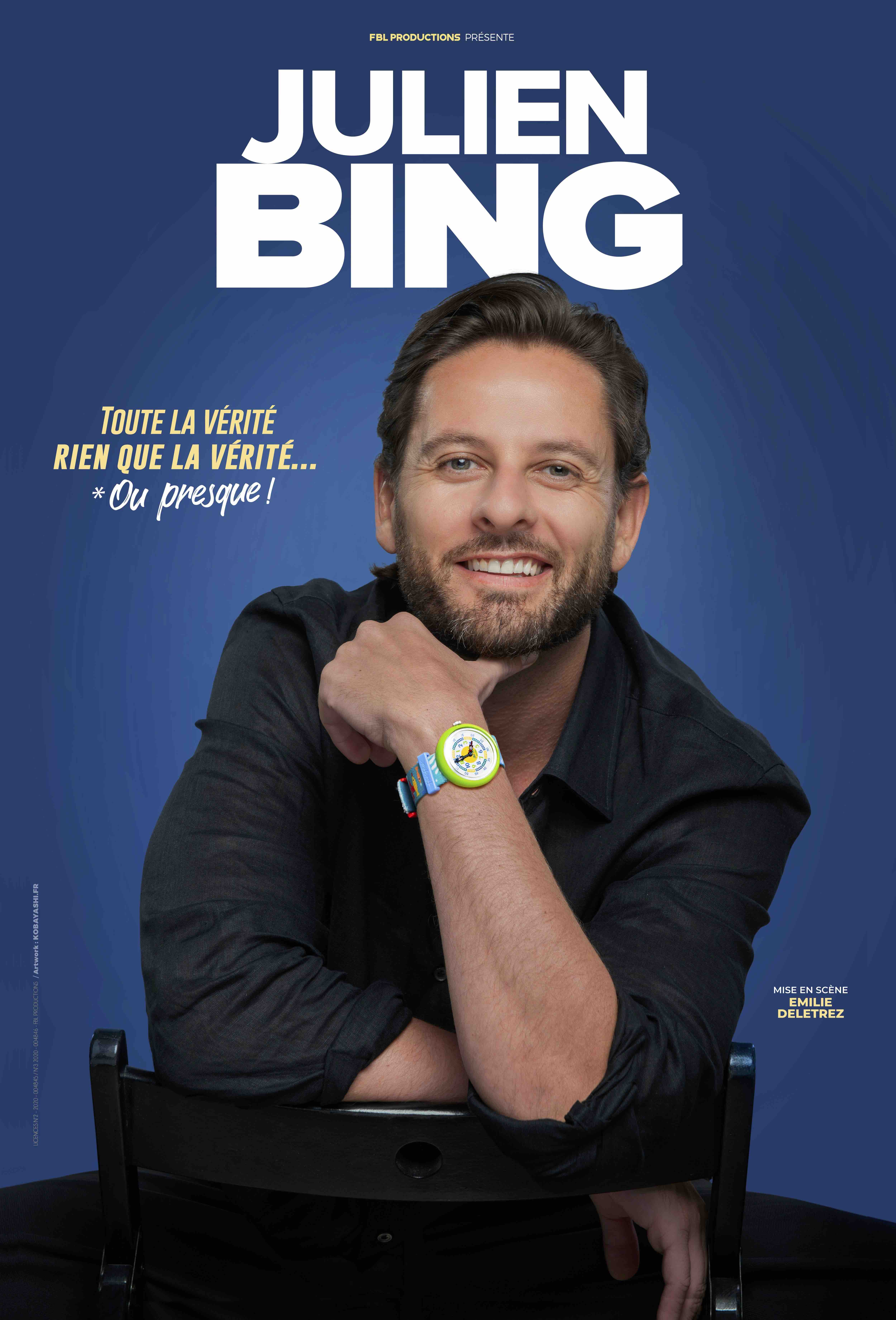 Spectacle - Julien Bing 