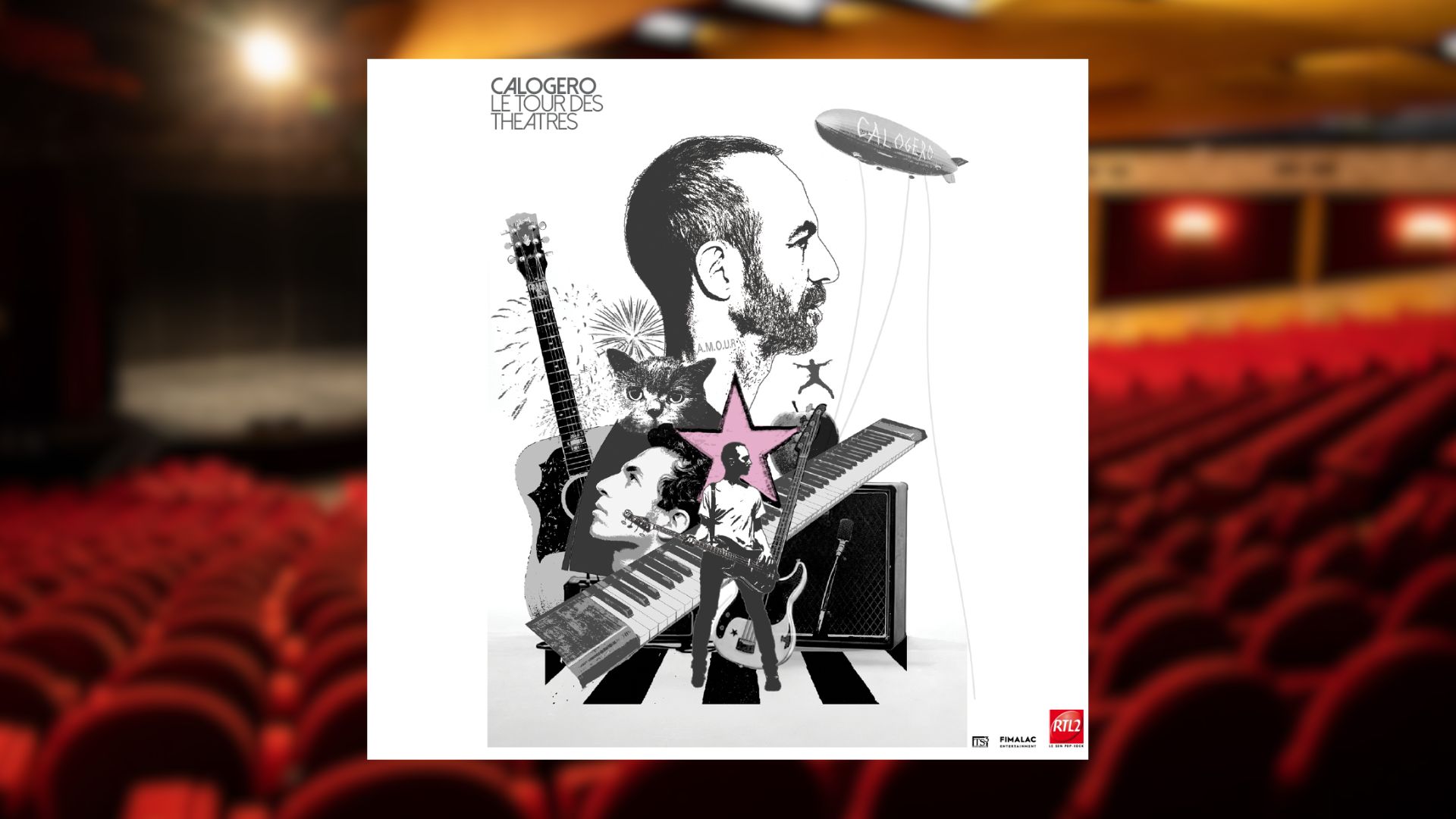 Musique : Calogero - Le tour des thtres