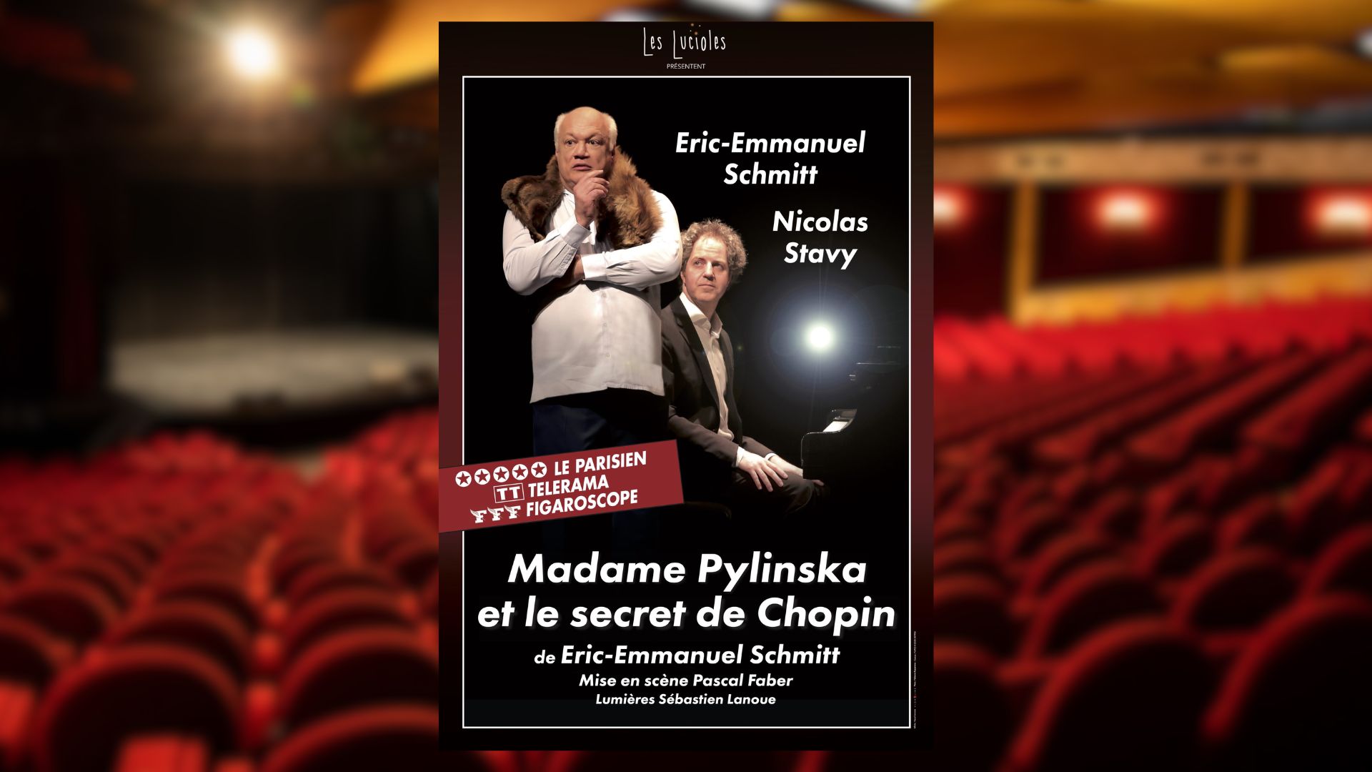 Spectacle : Mme Pylinska et le secret de Chopin