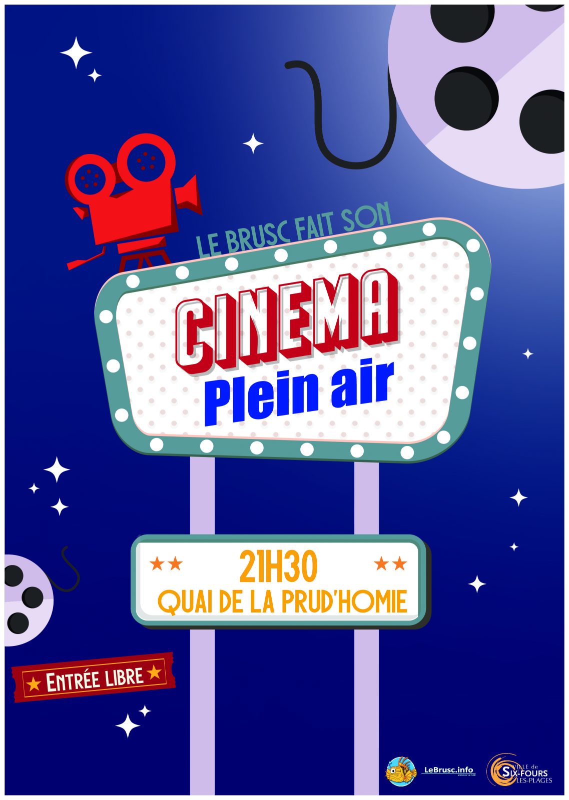 Le Brusc fait son cinma plein air : 