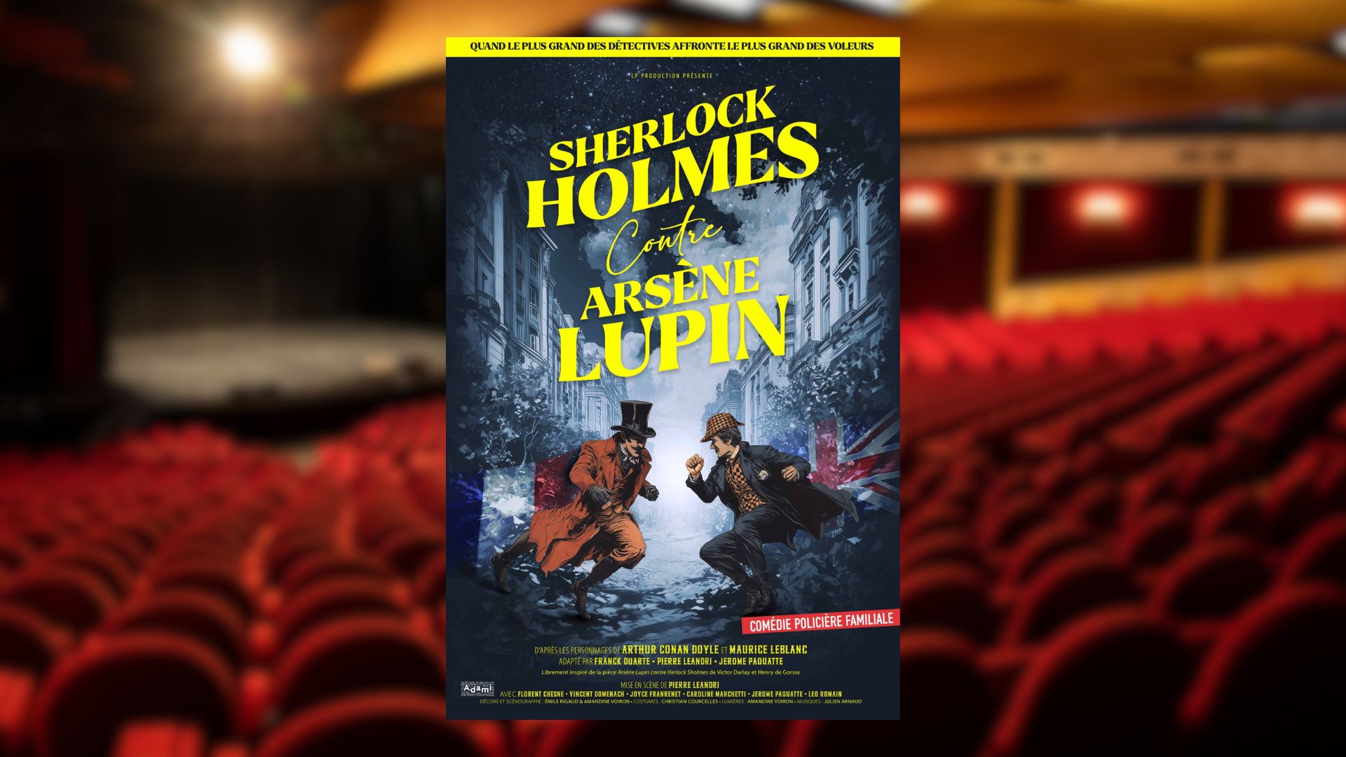 Jeune public : Sherlock Holmes contre Arsne Lupin