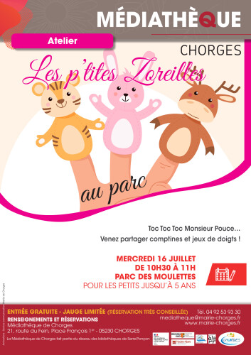 Les p'tites Zoreilles au parc