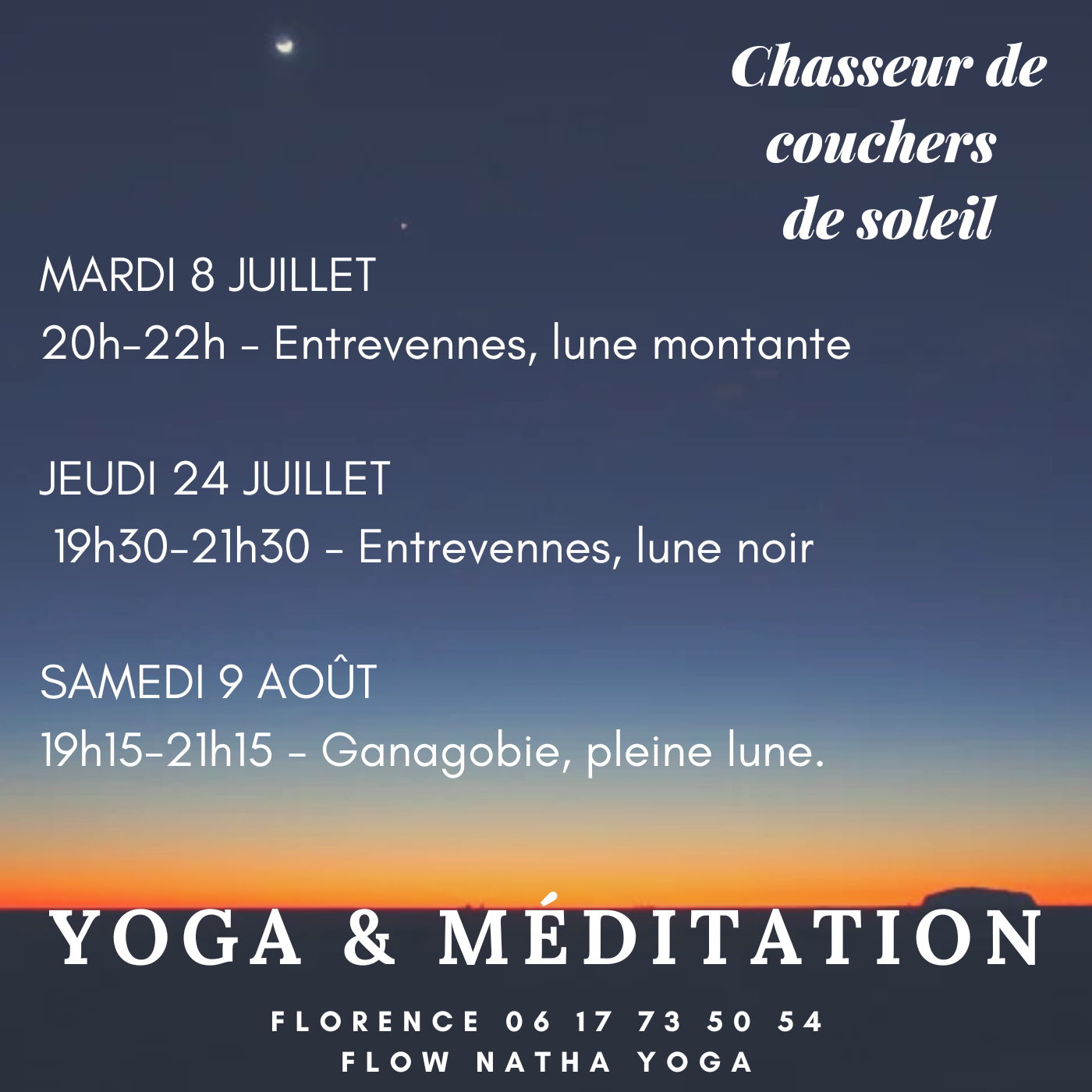 Soire Yoga en t